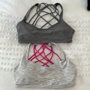Lululemon size 10 sports bras